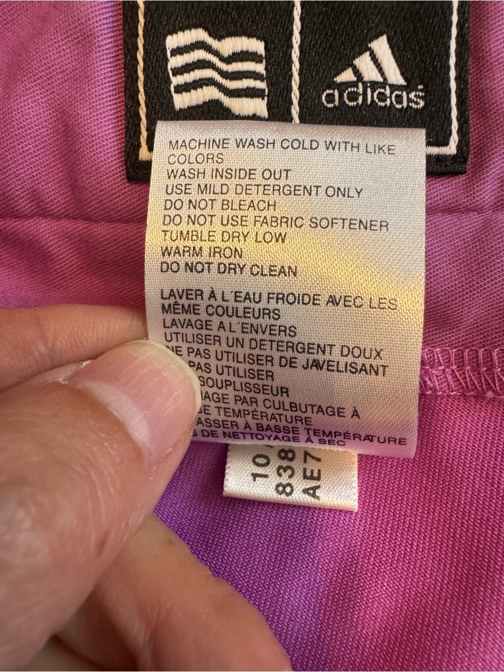 Adidas Women's Stretch Skorts Purple Size 4 - Picture 7 of 7
